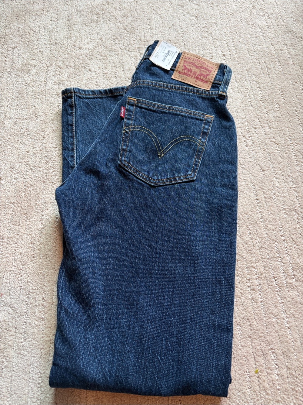 NWT Levi's 501 Curve Denim Sz 25